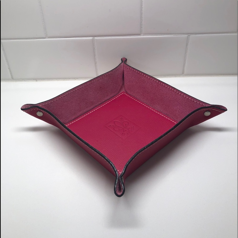 Genuine Italian Leather Tray